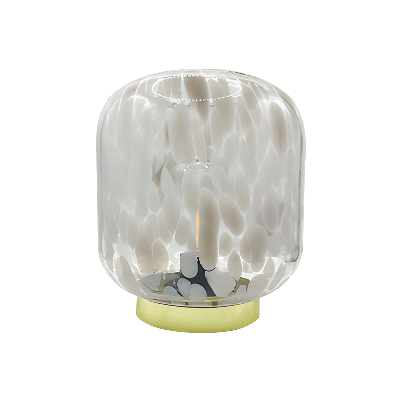 Patterned glass LED Light